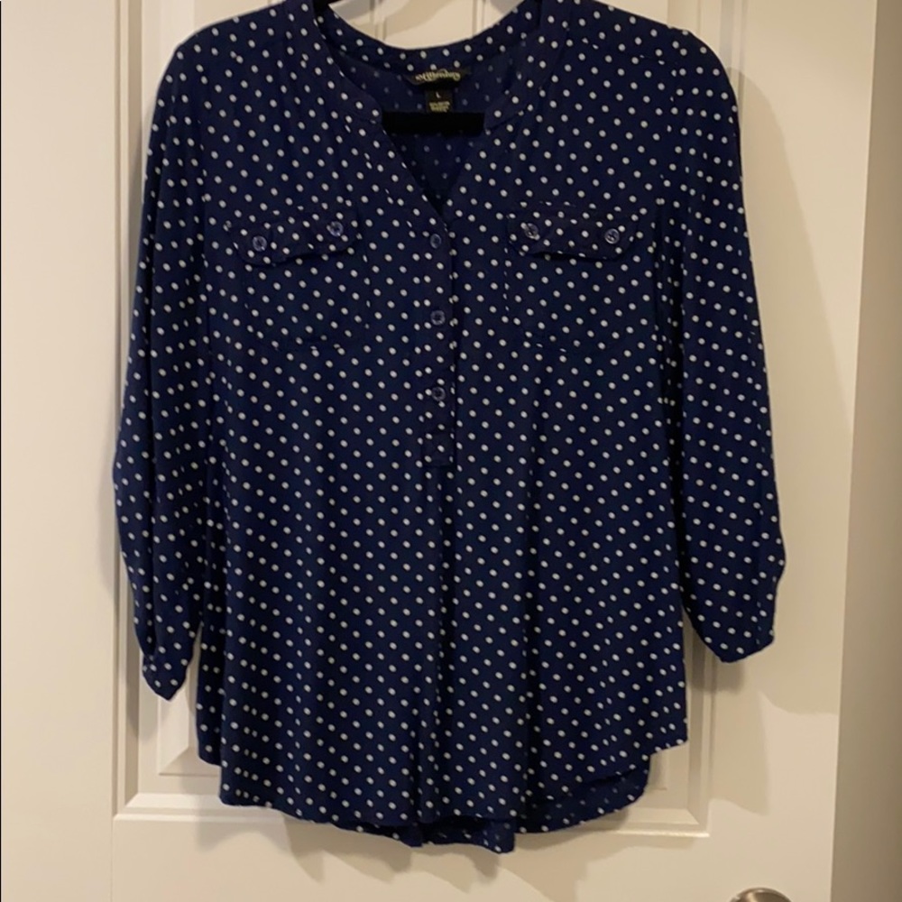 Polka dot shirt